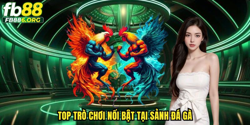 Trải nghiệm những trò chơi hấp dẫn nhất tại sảnh đá gà FB88.