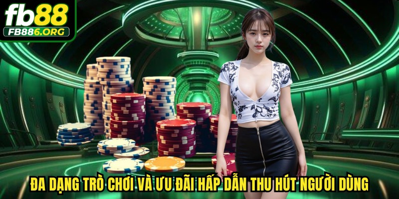 Đa dạng trò chơi và ưu đãi hấp dẫn thu hút người dùng