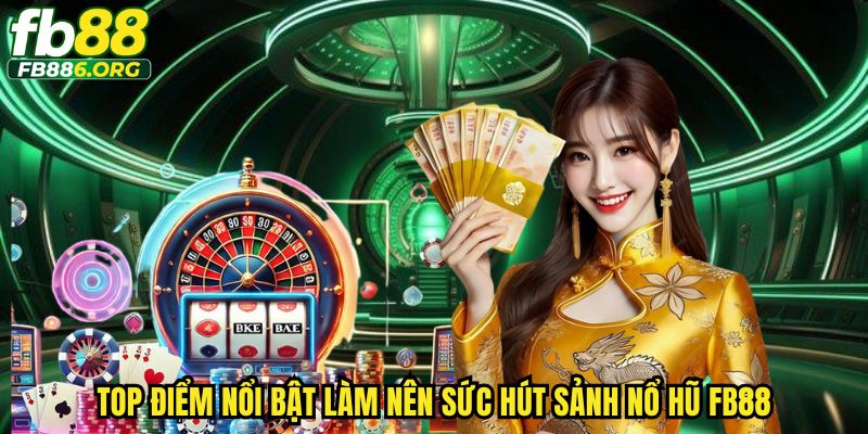 Top điểm nổi bật làm nên sức hút sảnh nổ hũ FB88