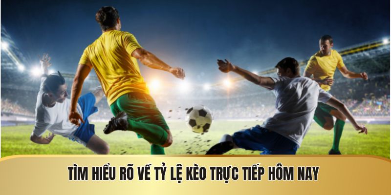 Tìm hiểu rõ hơn về tỷ lệ kèo trực tiếp hôm nay
